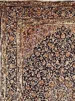 KESCHAN, PERSIEN, 433 X 281CM, EHZ 3 FLOR WOLLE, CA.40 JAHRE