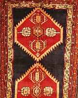 SARAB, PERSIEN, 192 X 115CM, EHZ 3 WOLLE AUF WOLLE, CA.50 JAHRE