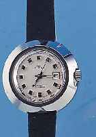KONVOLUT: 3 DUGENA DAMENARMBANDUHREN, ALLE AUTOMATIK, M. ZENTRALSEK., 2X EDELST., 1X HARTVERG., ALLE LEDERB., VERSCH. DESIGN, UN- GETR. ...
