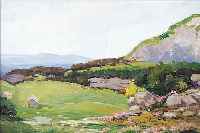 HERMANNSDöRFER, JOSEPH, *1867 MüNCHEN, WAR ANFANGS ALS ILLUSTRATOR FüR DIE "FLIEGENDEN BLäTTER" TäTIG, INSBESONDERE VOM AMMERSEE ...