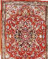 GHOM SEIDE,PERSIEN CA 78 X 55 CM. REINE NATURSEIDE.CA 1.000.000 KN/QM