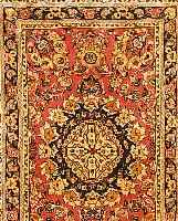 BIDJAR,PERSIEN CA 130 X 80 CM. FLOR WOLLE.