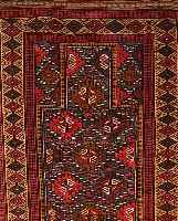 BELUTSCH,AFGHANISTAN.CA 128 X 86 CM. WOLLE AUF WOLLE.