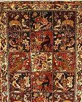 BACHTIAR,PERSIEN CA 153 X 115 CM. FLOR WOLLE.