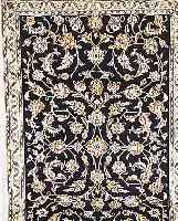 NAIN,PERSIEN CA 190 X 122 CM. FLOR WOLLE MIT SEIDE.