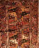 ZANJAN,PERSIEN CA 207 X 128 CM. FLOR WOLLE.
