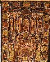 BELUTSCH,AGHANISTAN CA 220 X 118 CM. WOLLE AUF WOLLE.