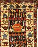 BELUTSCH,AGHANISTAN CA 185 X 97 CM. WOLLE AUF WOLLE.