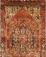 GHOLTOGH,PERSIEN CA 153 X 103 CM. FLOR WOLLE.