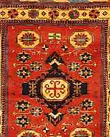 KAZAK(NEU GEKNüPFT).CA 178 X 160 CM. WOLLE AUF WOLLE.GUTE QUALITäT.