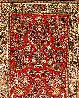 SAROGH,PERSIEN CA 152 X 112 CM. FLOR WOLLE.