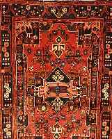 NAHAWAND,PERSIEN CA 200 X 136 CM. FLOR WOLLE.