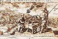 KONVOLUT 4 BLATT HEIDELBERG, 1.) KUPFERSTICH AUS MEISSNER SCHATZKäSTLEIN AUFGEZOGEN, RE. OBEN KLEINER RESTAUR. SCHADEN AUßERHALB ...