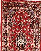 KESCHAN,PERSIEN CA 412 X 82 CM. FLOR WOLLE.