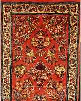 SAROGH,PERSIEN CA 315 X 80 CM. FLOR WOLLE.