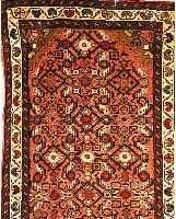 HAMADAN,PERSIEN CA 300 X 78 CM. FLOR WOLLE.
