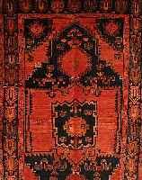 KORDI,PERSIEN CA 304 X 162 CM. FLOR WOLLE.CA 40 JAHRE.(L.GEBRAUCHTSSPUREN).