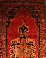 KHORAMABAD,PERSIEN CA 336 X 152 CM. FLOR WOLLE.CA 30 JAHRE.