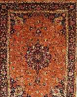 YAZD,PERSIEN CA 236 X 170 CM. FLOR WOLLE.