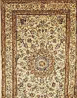 NAIN,PERSIEN CA 317 X 202 CM. FLOR WOLLE MIT SEIDE.
