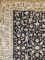 NAIN,PERSIEN CA 400 X 298 CM. FLOR WOLLE MIT SEIDE.
