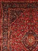 MESCHED,PERSIEN CA 391 X 298 CM. FLOR WOLLE.