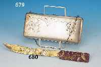 ABENDTASCHE, RUSSLAND, UM 1900, 84ER SILBER,FEIN ZISELIERT, CA. 9 X 21 CM, LEICHTE GE- BRAUCHSSPUREN