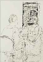 BONNARD, PIERRE, KONVOLUT AUS DREI LITHO- GRAPHIEN AUS. LA VIE DE ST. MONIQUE, AMBROSE VOLLARD 1930, JE CA. 27 X 21 CM, PP, DAZU BUCH: ...