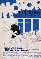 MOTOR RUNDSCHAU, VERLAG KURT HASLSTEINER STUTTG., 1947, 29 X 20 CM, NR. 1 BIS 8, DAVON ZWEI ...