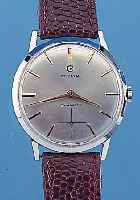 CYMA HERRENARMBANDUHR CYMAFLEX, REF.-NR. 1-4300,1966, SCHWEIZ UM 1958, METALL VERCHR., EDELST.-BODEN U. GLASR. GEDR., RESERV. VON TAVANNES, ...
