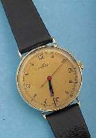 DOXA HERRENARMBANDUHR ANTIMAGNETIC, REF.-NR.788799, SCHWEIZ UM 1938, GG 585/000, ART DECO,SCHARNIERBODEN, GLASR. GEDR., D. CA. 35 MM, AUßER GLAS ...