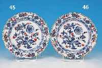 KLEINER TELLER, MEISSEN, UM 1860, 1. WAHL, PORZELLAN, BLAUES ZWIEBELMUSTER, ROT UND GOLDEN GEHöHT, D. CA. 17 CM
