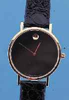 KARL LAGERFELD HERRENARMBANDUHR, REF.-NR. 142, FRANKREICH/SCHWEIZ UM 1994, HIGH-TECH- QUARTZWERK, SAPHIRFLACHGL., IM DESIGN üBER GESAMTEN ...