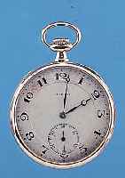 LONGINES HERRENTASCHENUHR LEPINE, REF.-NR. 3059579, SCHWEIZ UM 1914, ROSE-G. 585/000, WERKKONST. 1908, KAL. 18,89M, VERS. BLATT, STD.-ZEICHEN ...