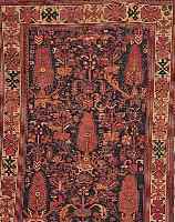AFSHAR, PERSIEN, 160 X 116CM, EHZ 4-5 WOLLE AUF WOLLE, UM 1900