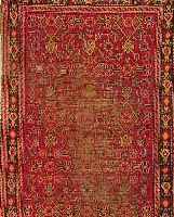 KARABAGH, RUSSLAND,474 X 110, EHZ.4 WOLLE-WOLLE UM 1900