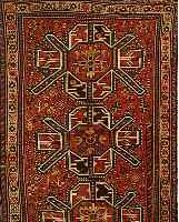 KAZAK, RUSSLAND, 215 X 152CM, EHZ 4 WOLLE AUF WOLLE, UM 1900