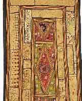 INDISCHE STICKEREI, 123 X 61CM, EHZ 3 UM 1930