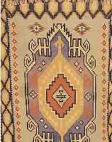 KELIM, TÜRKEI, 256 X 190CM, EHZ 2 WOLLE AUF WOLLE, UM 1940