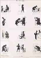 20 BLäTTER AUS DEM MüNCHNER BILDERBOGEN, UM 1890, VERSCHIEDENE DARSTELLUNGEN, BLATTGR. JE CA. 45 X 35 CM, LEICHT GEBRäUNT