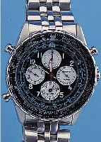 SEIKO ARMBANDCHRONOGRAPH, REF.-NR. SQ100, JAPAN UM 1996, EDELST., TEILW. POL., BAND MATT., SICHERHEITSFALTSCHL., MINERALFLACHGL., MULTIFKT. ...