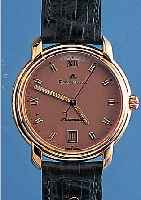 MAURICE LACROIX HERRENARMBANDUHR AUTOMATIK, REF.-NR. 23293, SCHWEIZ UM 1997, METALL HART- VERG., EDELST.-BODEN GEDR., BOMB. SAPHIRGL., MATT VERG. ...
