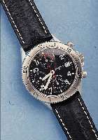 ETERNA MILITäRCHRONOGRAPH AIRFORCE III, REF.-NR. 8408/41,B0525, SCHWEIZ 2000, EDELST. MATT., TEILW. POL., BODEN U. KRONE GESCHR., BEI ...