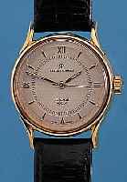 REVUE THOMMEN HERRENARMBANDUHR CLUB CRICKET, REF.-NR. 4412001, SCHWEIZ UM 1998, METALL HARTVERG., BEIDS. VERGL., GUILL. U. VERS. BLATT, ...