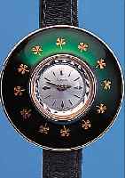 NIVADA DAMENARMBANDUHR, SCHWEIZ UM 1962, DESIGN VERäNDERB. DURCH WECHSELLüNETTEN, 1X ALS ANHäNGEUHR, AUßENTEILE DES GEH. VERG., ...