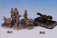 WIENER BRONZE, 20.JH., , EULE AUF BUCH, BUNT BEMALT, H. CA. 3,5 CM