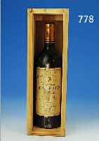 CHATEAU TALBO, SAINT JULIEN, 1986, GRAND CRU CLASSé, 75 CL, ORIG. VERKORKT, IN HOLZBOX, ETIKETT BESCH.
