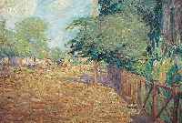 VON BROCKHUSEN, THEO, *1882 MARGGRABOWA - 1919 BERLIN, SCHüLER VON MAX SCHMIDT UND O. JERNBERG AN DER AKADEMIE IN KöNIGSBERG, SEIT 1904 IN ...