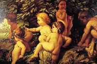 UNBEK. KüNSTLER DES 19. JH., SEHR QUALITäTS-VOLLE KOPIE NACH DEM ORIGINAL VON ANSELM VON FEUERBACH IN DER MüNCHENER SCHACK-GALERIE, HIER: ...