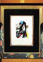 MIRO, JOAN, MELODIE ACIDE, FARBLITHOGRAPHIE VON 1980, GESAMTAUFLAGE 145 EXEMPL., DIESES BEZ.: H.C., ALS ILLUSTRATION ZU PATRICK WALDENBERG, ...